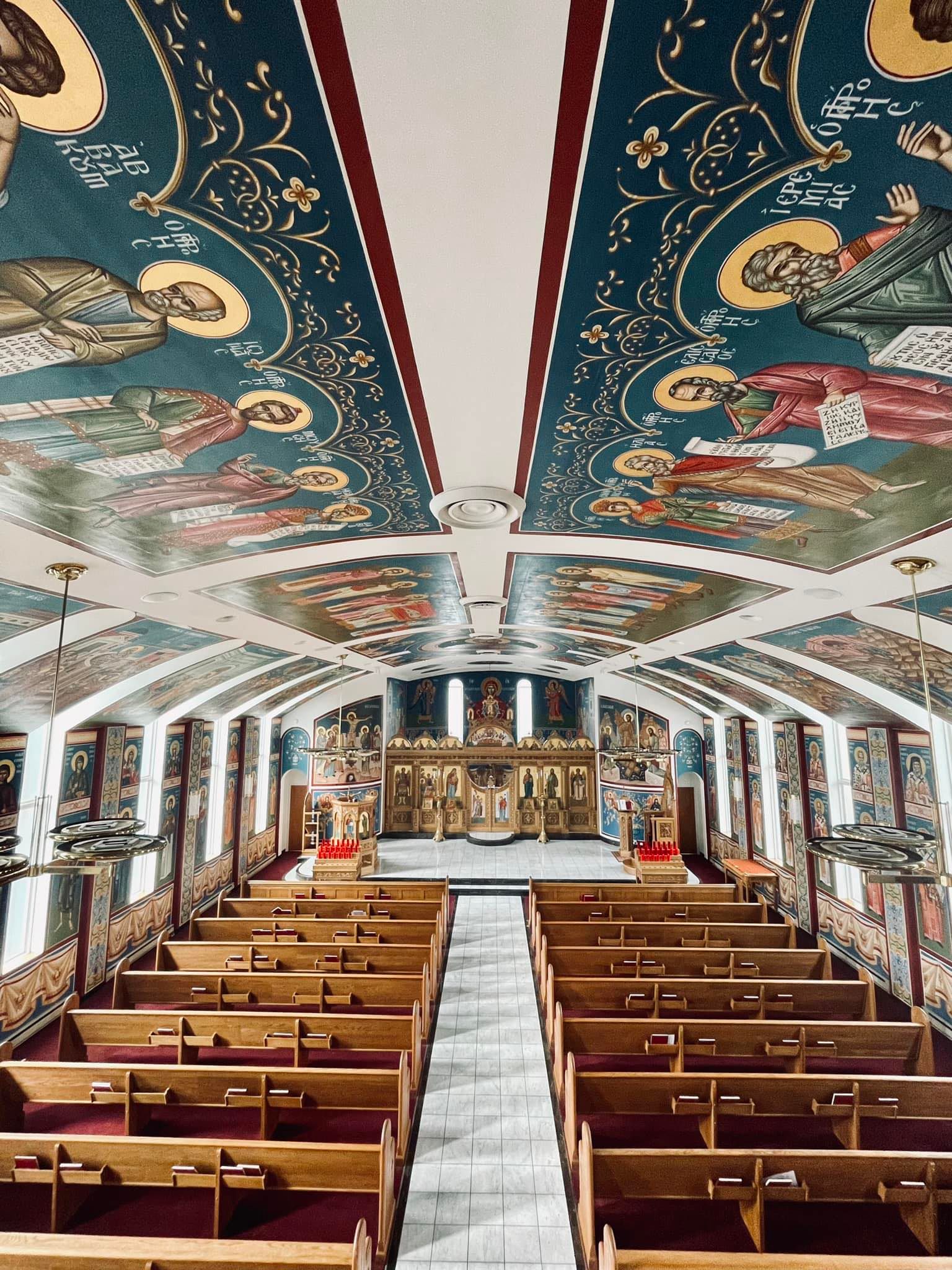 Interior of Holy Trinity Greek Orthodox Church