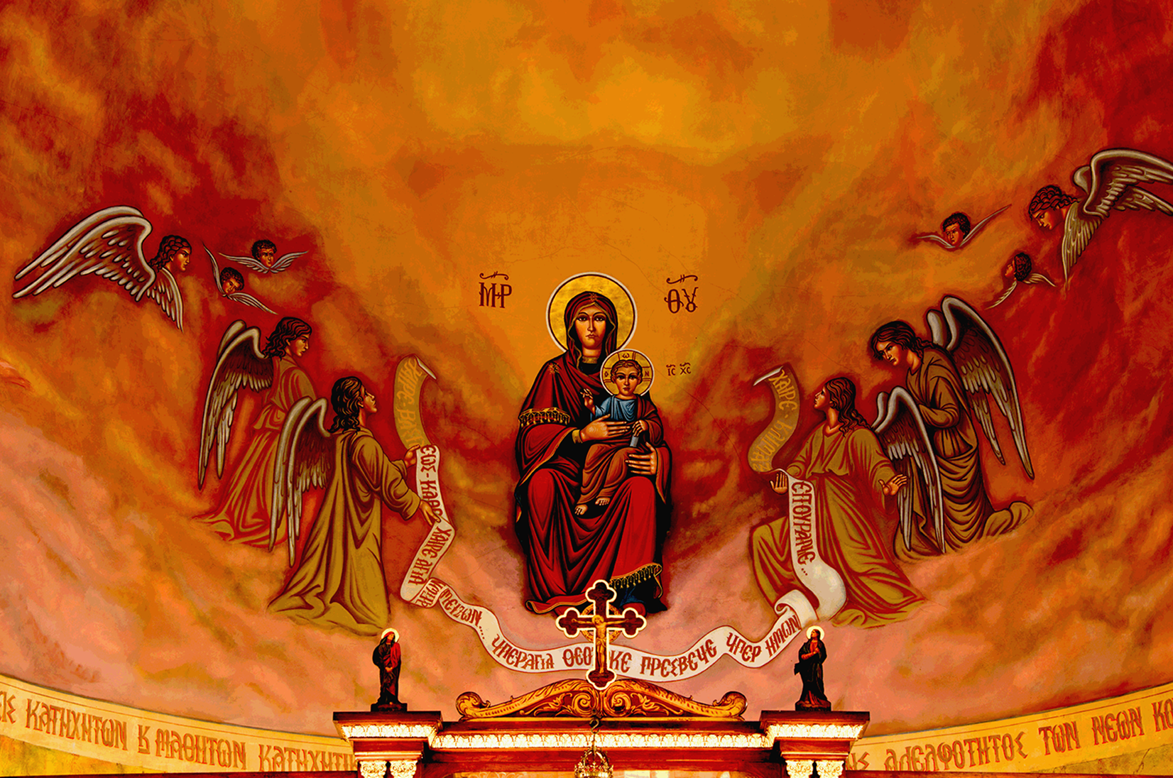 The Virgin Mary with Christ as a Child